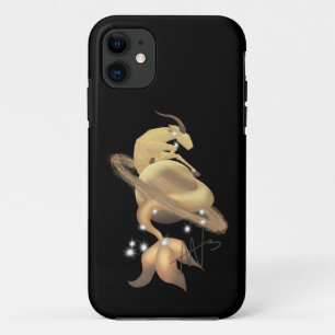 Stellar Capricorn Saturn Zodiac Case-Mate iPhone 11 Case