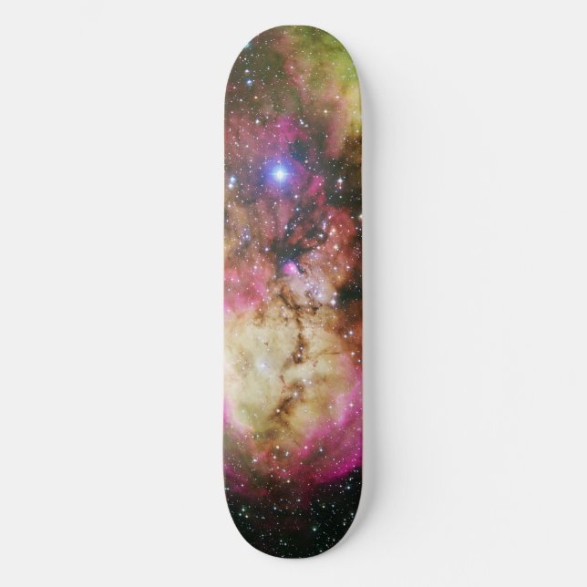 Stellar Cluster - NGC 2467, Constellation Puppis Skateboard (Front)