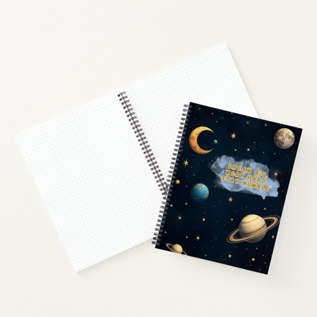 Stellar Dreams and Determination Notebook (Inside)