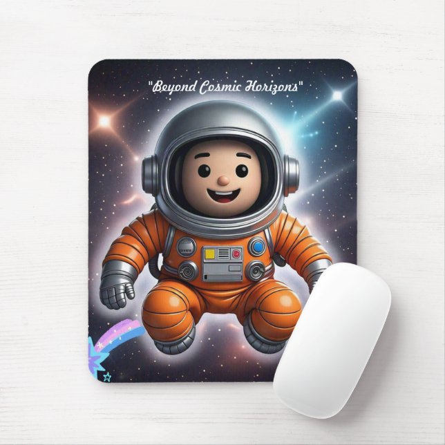 "Stellar Explorer" Mouse Pad (With Mouse)