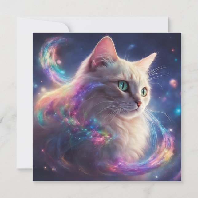 Stellar Kitty- cosmic cat art (Front)