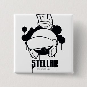 Stellar MARVIN THE MARTIAN™ 2 Inch Square Button