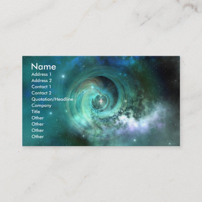 STELLAR MATTER BUSINESS CARD (Front)