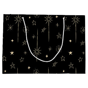 Stellar Night Star Celestial Large Gift Bag