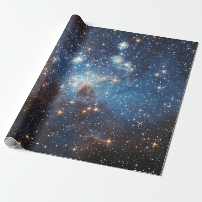 Stellar Nursery LH95 Wrapping Paper (Unrolled)