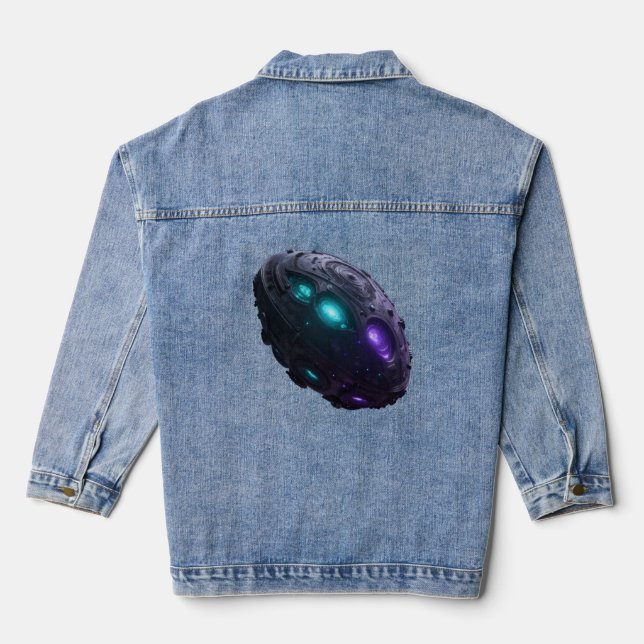 Stellar Path – Journey Through the Universe´1 Denim Jacket (Back)