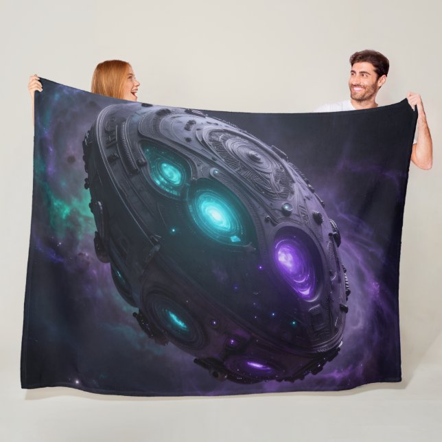 Stellar Path – Journey Through the Universe´1 Fleece Blanket (In Situ)