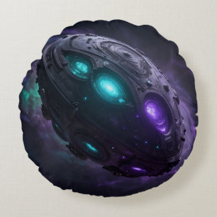 Stellar Path – Journey Through the Universe´1 Round Pillow