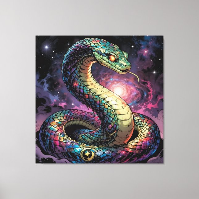 Stellar Path – Journey Through the Universe´2 Canvas Print (Front)