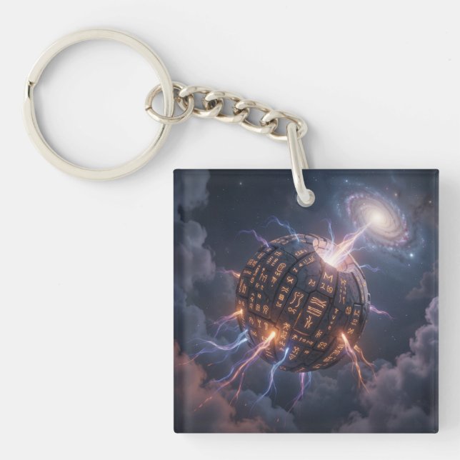 Stellar Path – Journey Through the Universe´4 Keychain (Front)