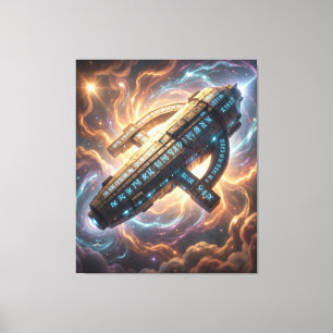 Stellar Path – Journey Through the Universe´5 Canvas Print