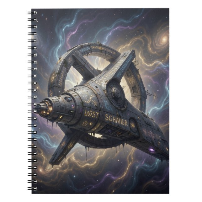 Stellar Path – Journey Through the Universe´7 Notebook (Front)
