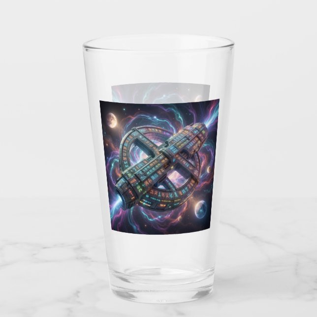 Stellar Path – Journey Through the Universe´8 Glass (Front)