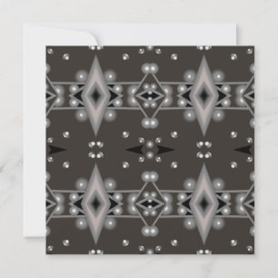 Stellar Performance Modern Abstract Art Design Card