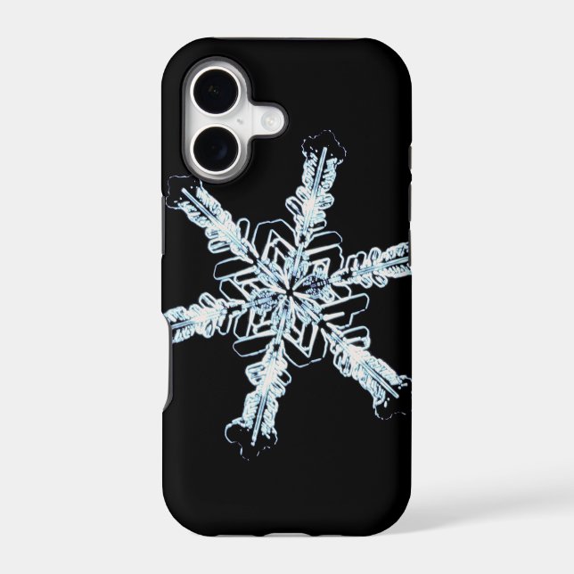 Stellar snow crystal (Back)