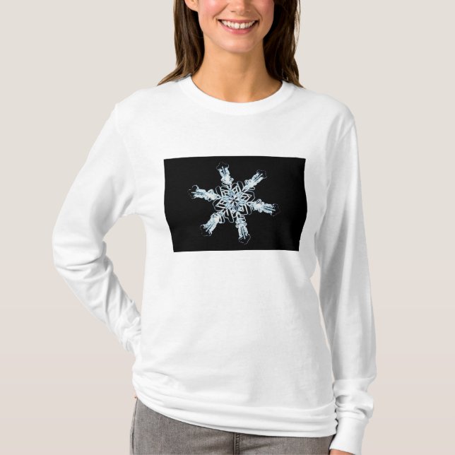 Stellar snow crystal T-Shirt (Front)