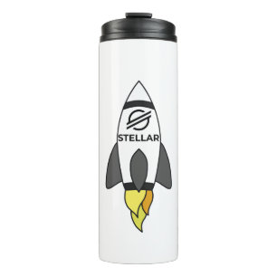 Stellar To The Moon Rocket Thermal Tumbler