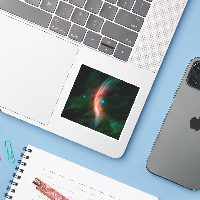 Stellar Winds Flow Out From Zeta Ophiuchi. (Laptop w/ iPhone)