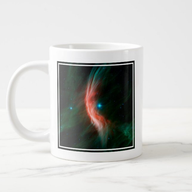 Stellar Winds Flow Out From Zeta Ophiuchi. Large Coffee Mug (Left)
