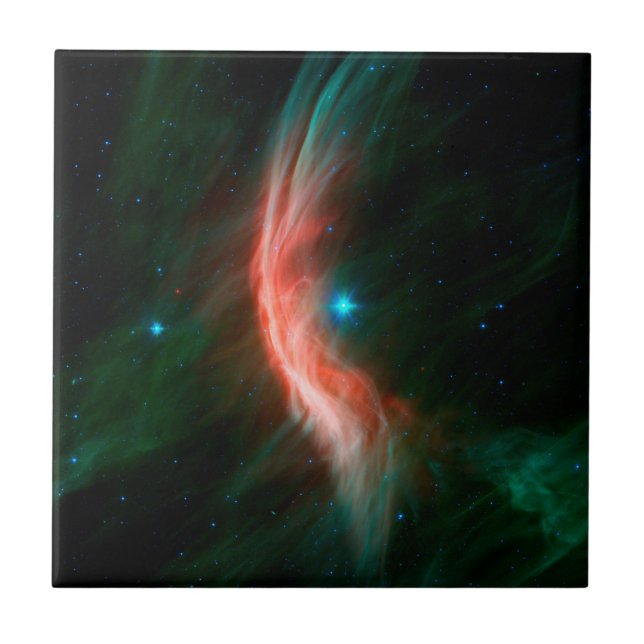 Stellar Winds Flow Out From Zeta Ophiuchi. Tile (Front)