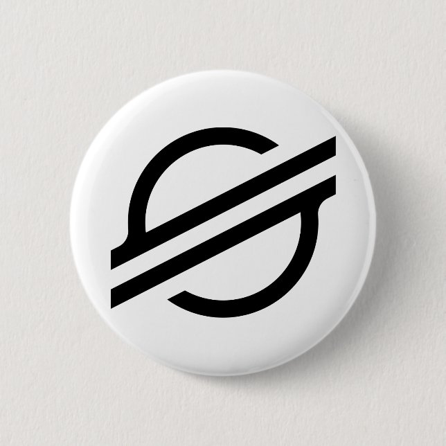 stellar-xlm-logo 2 inch round button (Front)
