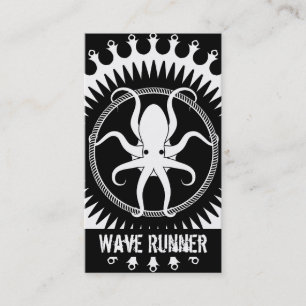 StellaRoot Octopus Cracken Pattern Business Card