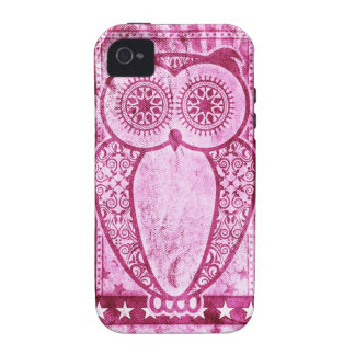 StellaRoot Pink Jeans Hootie Owl Case For The iPhone 4