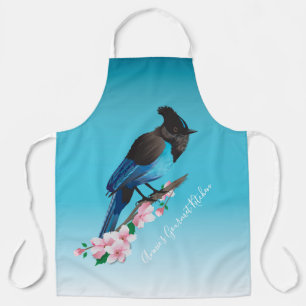 Steller's Jay All-Over Print Apron