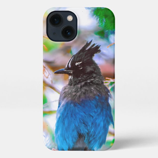 Steller's Jay - Original Photograph iPhone Case (Back)