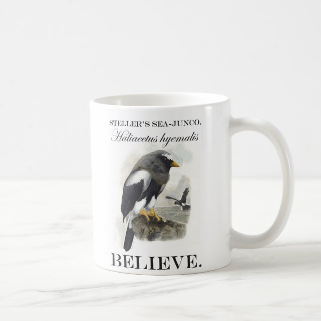 Steller's Sea Junco Coffee Mug (Right)