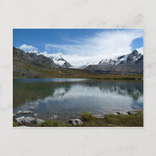Stellisee Swiss Alps Postcard