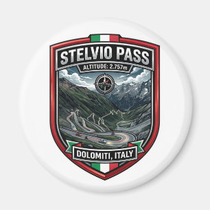 Stelvio Pass - Alpine Driving Experience Magnet