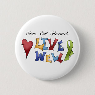 Stem Cell Research 2 Inch Round Button