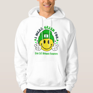 Stem Cell Research Awareness Ribbon Support Gifts Hoodie