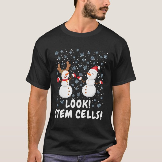 Stem Cell Snow Science T-Shirt (Front)