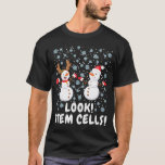 Stem Cell Snowman Christmas Science T-Shirt<br><div class="desc">Stem Cell Snowman Christmas Science.</div>