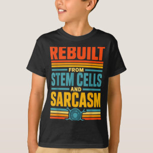 Stem cell transplant survivor bone marrow recovery T-Shirt