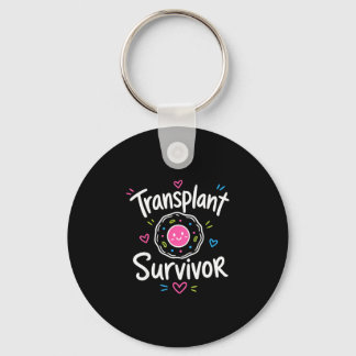 Stem cell transplant survivor keychain