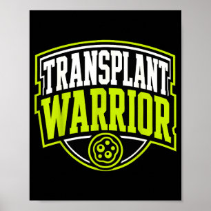 Stem cell transplant warrior poster