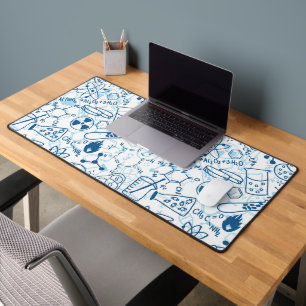 STEM Chemistry Science Sketch Doodle Desk Mat