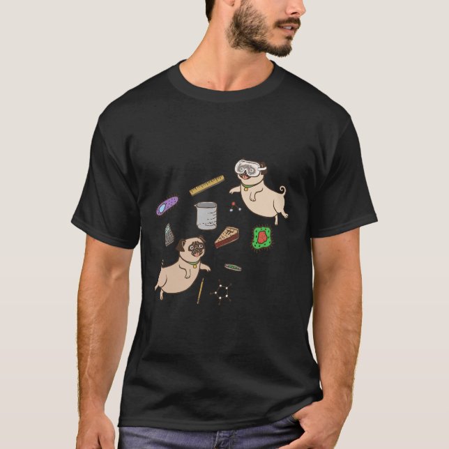 STEM Pugs Classic T-Shirt 426 (Front)