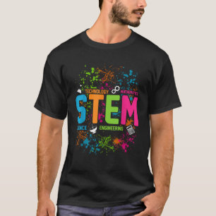 STEM Science Technology Engineering Math School  T-Shirt