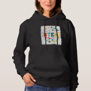 STEM Science Technology Engineering Math Teacher Hoodie