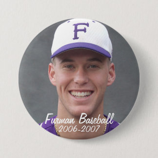 StembridgeW2007Mug, Furman Baseball, 2006-2007 3 Inch Round Button