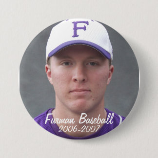 StembridgeW2007Mug, Furman Baseball, 2006-2007 3 Inch Round Button
