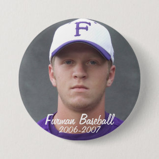 StembridgeW2007Mug, Furman Baseball, 2006-2007 3 Inch Round Button