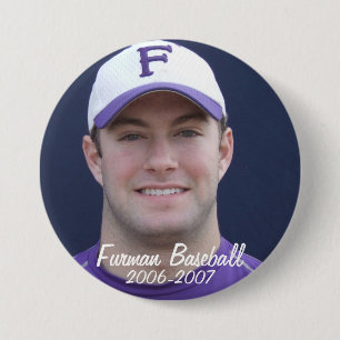 StembridgeW2007Mug, Furman Baseball, 2006-2007 3 Inch Round Button