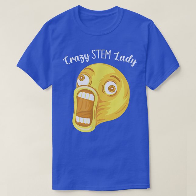 Steminist Equality Stem Science Mind Blown Female  T-Shirt (Design Front)
