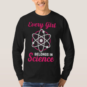 Steminist For Woman Scientist Female Scientist Ste T-Shirt