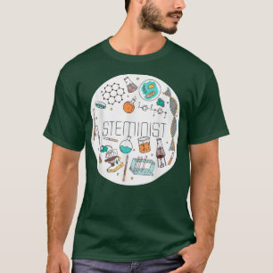 Steminist Science Technology Engineering Math STEM T-Shirt